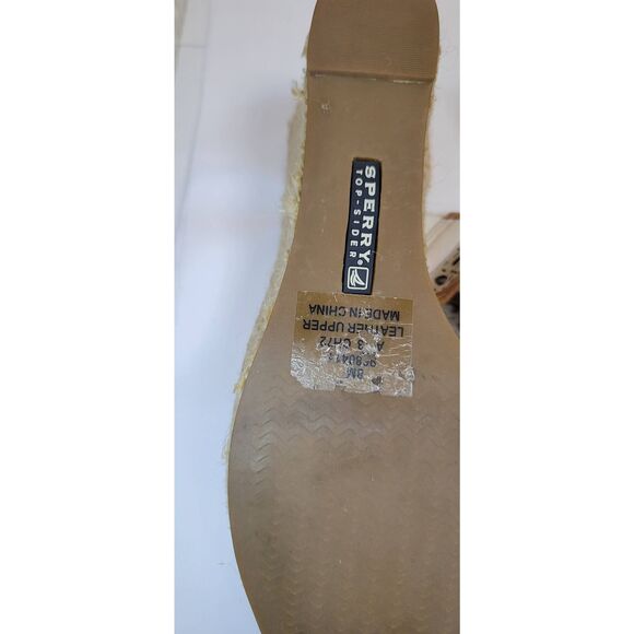 Sperry Top Sider Platform Wedge Slip On Womens Espadrille Cutout Shoes 8 - Picture 9 of 11